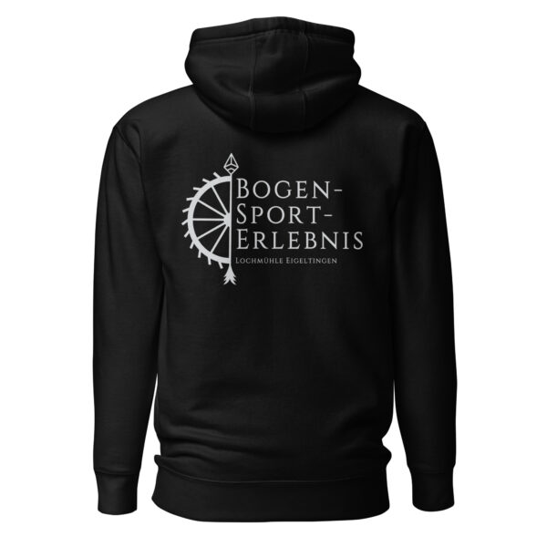 Bogensporterlebnis-Unisex-Hoodie – Bild 2