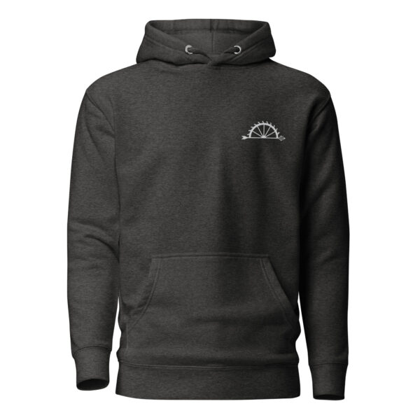 Bogensporterlebnis-Unisex-Hoodie – Bild 5