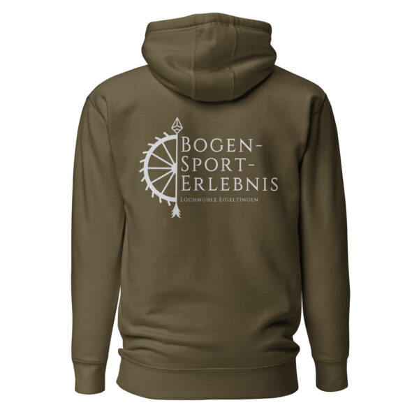 Bogensporterlebnis-Unisex-Hoodie – Bild 8