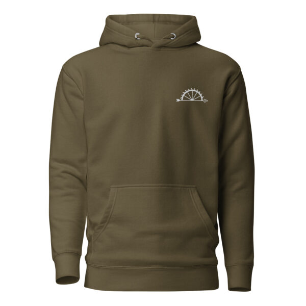 Bogensporterlebnis-Unisex-Hoodie – Bild 7