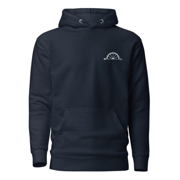 Bogensporterlebnis-Unisex-Hoodie – Bild 3